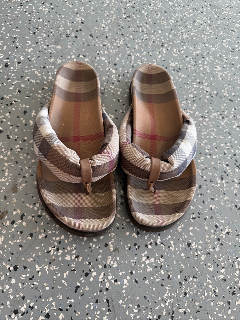 Men's Flip Flop Burberry Sandals